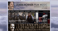 Desktop Screenshot of jameshorner-filmmusic.com